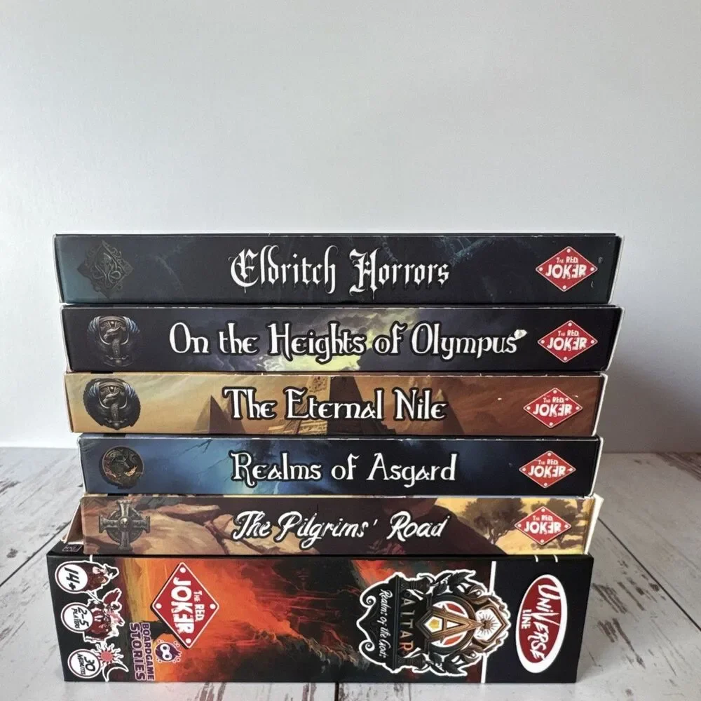 RARE The Red Joker Altar: Realms of the Gods Card Game 2-5p 2020 +5 expansions